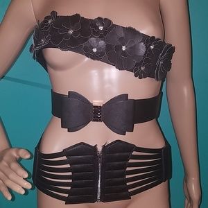 3 piece set of Torrid elastic belts (size 2 & 1)